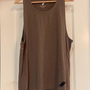 Zara athletics Brown Sleeveless Tank Top